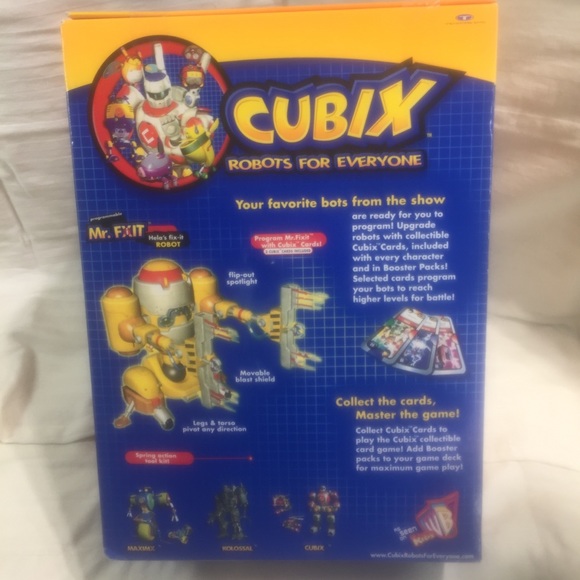 Robot collectors Cubix Mr. Fixit, NIB, 9.5" - Picture 3 of 3